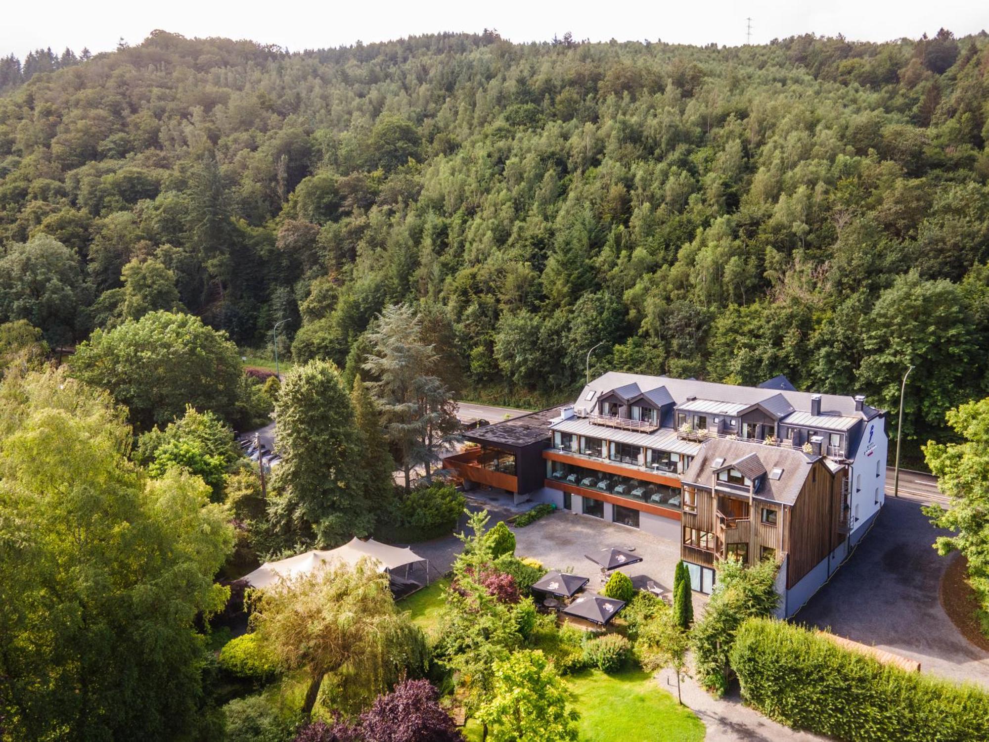 Hostellerie La Claire Fontaine, Logis Hotels & Spa La-Roche-en-Ardenne Exterior foto